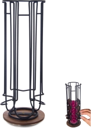 Soporte metálico giratorio para cápsulas de café RADKA 33,5 cm