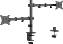 Soporte doble ajustable para monitor de escritorio