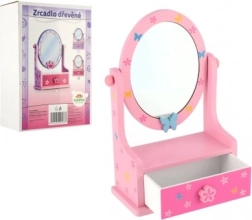 Joyerito de madera con espejo para pequeñas princesas