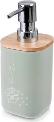 Dispensador de jabón verde GREENISH 350 ml