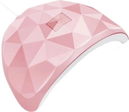 Lámpara UV LED para uñas 54 W, rosa