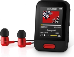 Reproductor portátil MP3/MP4 de 16 GB con Bluetooth y pantalla de 1,8"