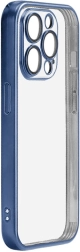 Funda protectora mate Joyroom para iPhone 15 Pro – azul