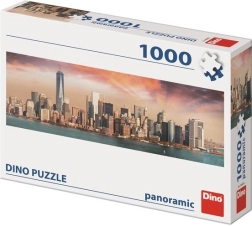 Dino Puzzle Manhattan al anochecer 1000 piezas