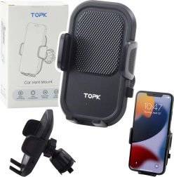 Soporte para coche TOPK para rejilla de ventilación con brazos ajustables