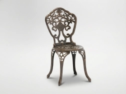 Silla de jardín de aluminio Danbury en marrón antiguo