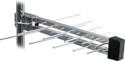 Antena exterior Solight DVB-T2 con amplificador de 22 dB