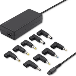 Adaptador de alimentación automático universal de 65 W con 9 puntas intercambiables