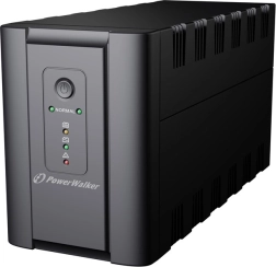 SAI (UPS) POWER WALKER line-interactive 2200 VA, 2× Schuko + 2× IEC, RJ11/RJ45, USB