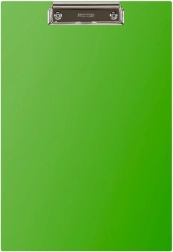 Portapapeles de una sola tabla A4 Classic verde