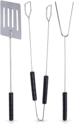 Juego de utensilios para barbacoa 3 piezas