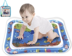 Alfombrilla de agua inflable con animales marinos 65 × 48 cm con bomba