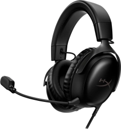 Hyperx cloud iii auriculares gaming negros con micrófono