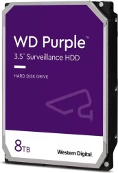 Disco duro WD Purple 8 TB 3,5" para sistemas de videovigilancia