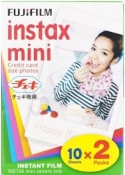 Película Instax Mini brillante (2×10 fotos)