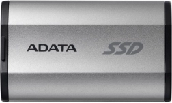 Disco SSD externo ADATA SD810 1TB USB 3.2C 20Gb/s plateado