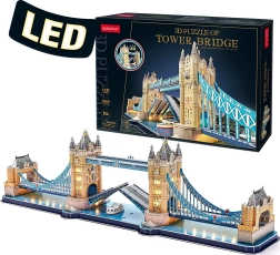 Rompecabezas 3D luminoso Tower Bridge - 222 piezas