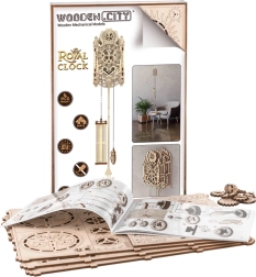 Puzzle 3D de madera Reloj Real