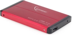 Carcasa externa para HDD 2.5'' SATA USB 3.0 roja