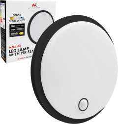 Lámpara LED con sensor de movimiento PIR Maclean MCE535