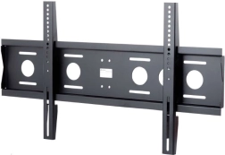 Soporte de pared fijo y robusto para monitores 50–86" VESA 100×100 hasta 800×600, capacidad de carga 80 kg