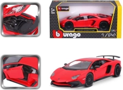 Bburago Lamborghini Aventador SV Coupé 1:24 rojo