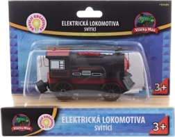 Locomotora eléctrica negra Vláčky Max