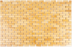 Alfombra de baño antideslizante de bambú 80 × 50 cm Vilde