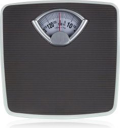 Báscula personal mecánica 130 kg – negra