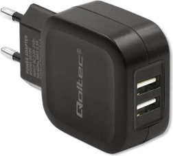 Cargador de red Qoltec 17W 2xUSB
