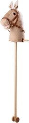 Caballo de palo de pana Bigjigs Toys