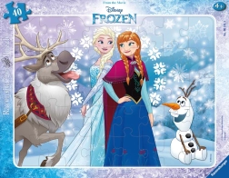 Ravensburger Puzzle Frozen Anna y Elsa 40 piezas