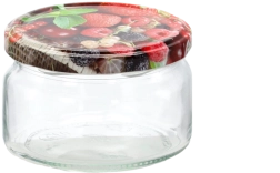 Tarro de 250 ml con tapa de rosca fi 82 - 1 unidad