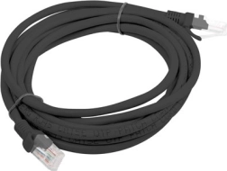Cable patch de red UTP Cat5e 3 m negro
