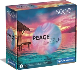 Puzzle de 500 piezas CLEMENTONI Peace – Living the Present