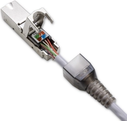 Conector RJ45 STP Cat6 sin herramientas