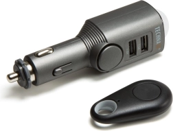 Autoalarma con cargador USB Technaxx de 2 puertos