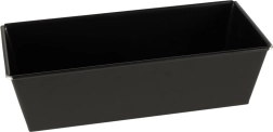 Molde para pan y bizcocho inglés 25 × 11 × 7,5 cm – antiadherente, negro