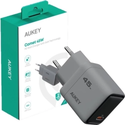 Mini cargador AUKEY 45W USB-C con carga rápida