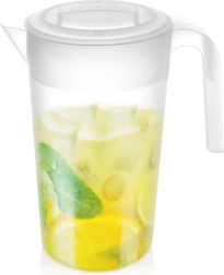 Jarra de plástico con tapa 2,3 l VILDE