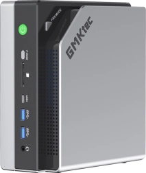 Mini PC GMK EVO‑X1 con AMD Ryzen AI 9 HX 370, 128 GB de RAM y 2 TB SSD