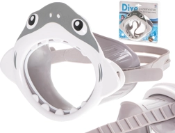 Máscara de buceo infantil con diseño de tiburón