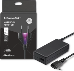 Adaptador de alimentación para portátiles ASUS 45 W, 19 V, 2.37 A, conector 4.0 × 1.35 mm + cable de alimentación