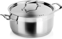 Olla de acero inoxidable con tapa ANETT 20 cm, 3 l