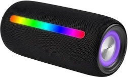 Tracer Stripe TWS Altavoz Bluetooth con RGB, negro