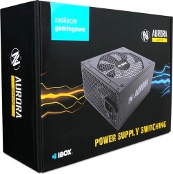 Fuente de alimentación iBOX Aurora 600W con ventilador