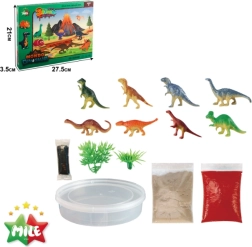 Escena 3D dinosaurios DIY MILE