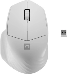 Ratón inalámbrico Siskin 2 1600 DPI Bluetooth 5.0 + 2.4 GHz – Blanca