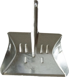 Recogedor de basura de chapa galvanizada