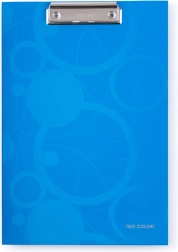 Portapapeles con clip NEO COLORI azul
